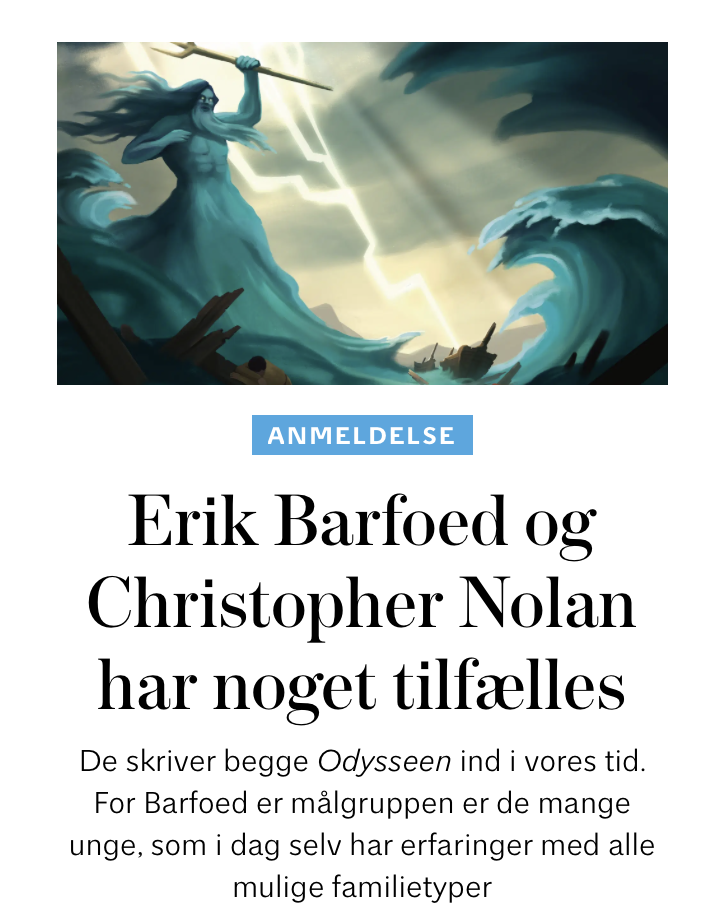 Weekendavisens anmeldelse af Historien om Ingen